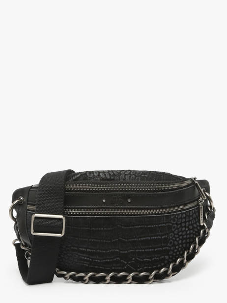 Heuptasje Mila louise Zwart vintage 23689KR